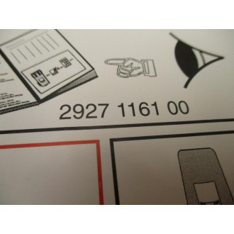 Atlas Copco 2927 1161 00 Seal Kit 60 106 4470