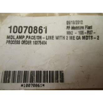 PaceOn-Line MN2-106-R07-MDL Repair Kit 10070861