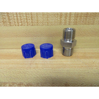 Parker 6-6 MHN-SS MHN Hex Nipple - New No Box