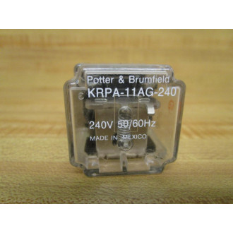 Potter & Brumfield KRPA-11AG-240V Relay KRPA-11AG-240 (Pack of 5) - Used