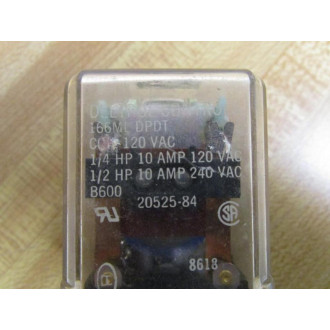 Deltrol Controls 166ML DPDT Relay 166MLDPDT - Used
