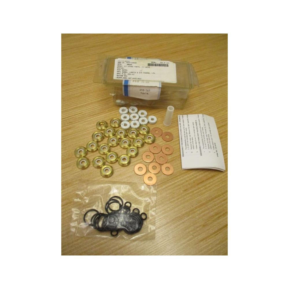 Landis & Gyr Powers 658-167 Valve Repacking Kit 658167