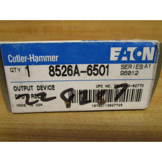 Cutler Hammer 8526A-6501 Eaton DPDT Relay 8526A6501 9514