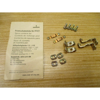 Siemens 3TY1211-0A Contact Kit 3TY12110A - New No Box