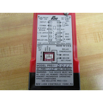 Red Lion Controls PRS1-0011 Relay Module PRS10011 260 VAC 6 Amp - New No Box