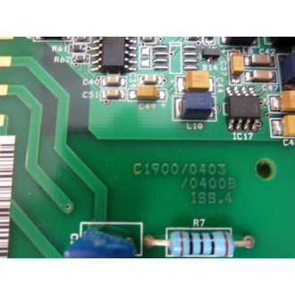 ABB C1900-0403-0400A IO Module C1900-0403-0400B Board As Is - Parts Only