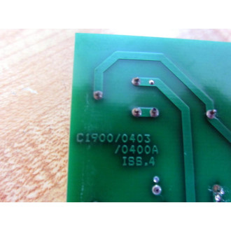 ABB C1900-0403-0400A IO Module C1900-0403-0400B Board As Is - Parts Only