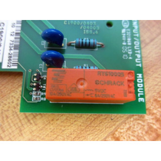 ABB C1900-0403-0400A IO Module C1900-0403-0400B Board As Is - Parts Only