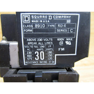 Square D 8910-K04 Contact Replacement Kit 8910K04 - Used