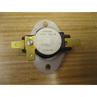 T-O-D 60T13 Snap-Action Temperature Controller L140-40 - New No Box