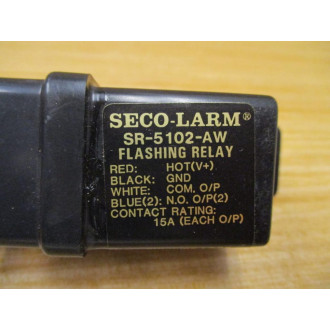 Seco-Larm SR-5102-AW Flashing Relay SR5102AW