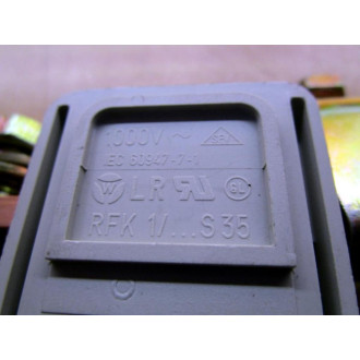 Weiland RFK 1S35 Feed Thru Terminal RFK1S35 (Pack of 6) - Used