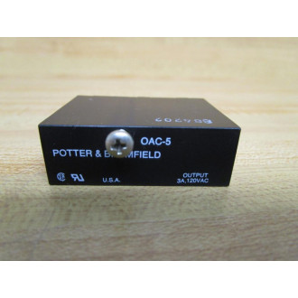 Potter & Brumfield OAC-5 Module 0AC-5 3A 120VAC. - New No Box