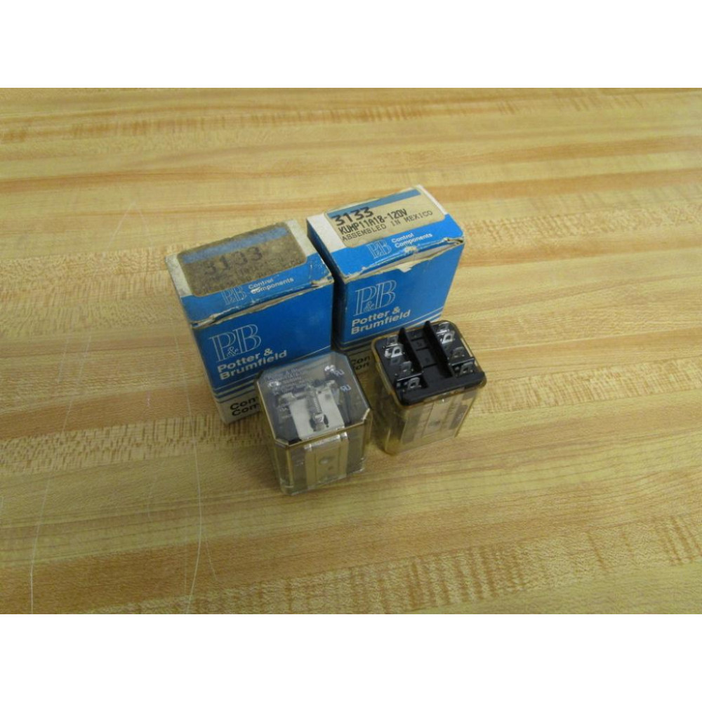 Potter & Brumfield KUMP-11A18-120V AC Relay KUMP-11A18-120VAC (Pack of 2)