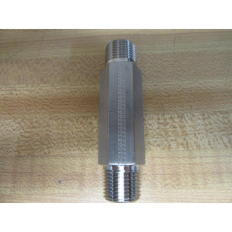Parker 6-6 MHLN-SS 3.0 Male Hex Long Nipple - New No Box