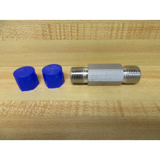 Parker 8-8 MHLN-SS 3.0 Male Hex Long Nipple - New No Box