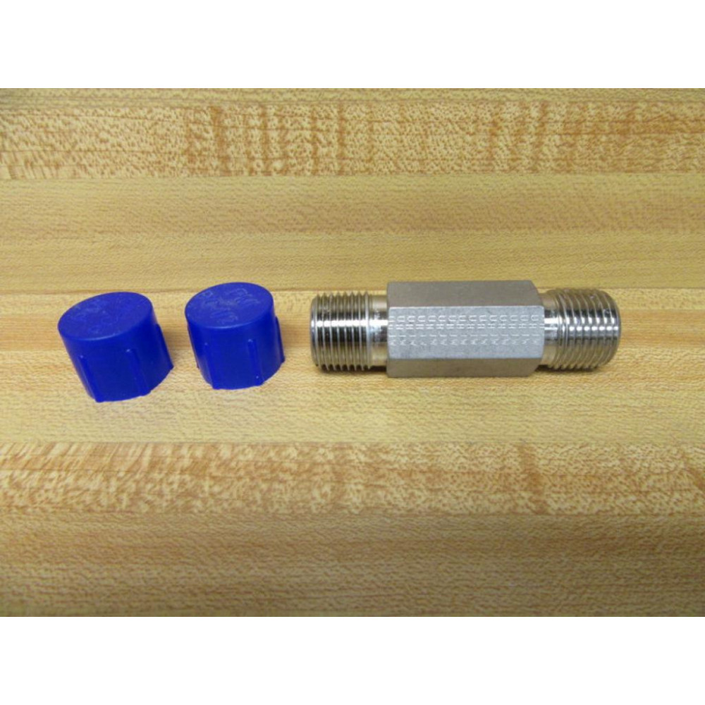 Parker 8-8 MHLN-SS 3.0 Male Hex Long Nipple - New No Box