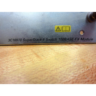 3Com 1697-060-000 SSII Switch 100BASE-FX Module Board 3C16970 - Used