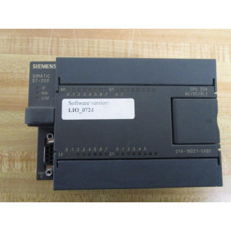 Siemens 6ES7 214-1BD21-0XB0 Power Supply Simatic S7-200 CPU 224 E-Stand 2.0