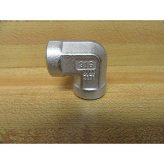 Parker 4-4 FE-SS High Pressure Elbow - New No Box