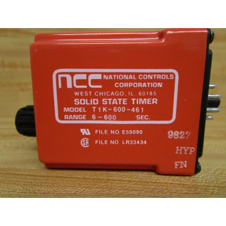 NCC T1K-600-461 Solid State Timer T1K600461