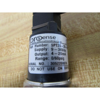 Automation Direct SPT25-20-0060D Pressure Transmitter SPT25200060D