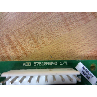 ABB 61353381D Chopper Control Board,Braking NBRC-51C - Used