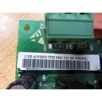ABB 61353381D Chopper Control Board,Braking NBRC-51C - Used