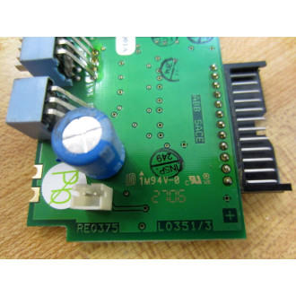 ABB L03513 SACE Board RE0375 G-FLH8-Q01A - Used
