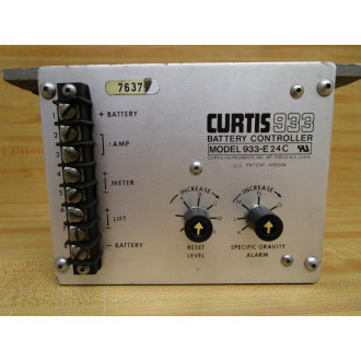 Curtis 933-E24C Battery Controller 933E24C - Used