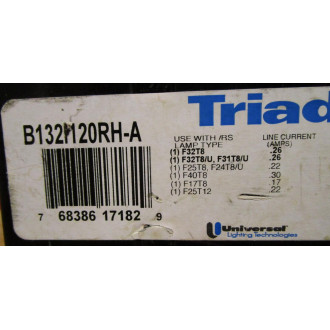 General Electric B1321120RH-A Ballast B1321120RHA GE (Pack of 2) - New No Box