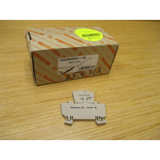 Weidmuller 1022600000 Terminal Block WDK 2.5 2D (Pack of 18)