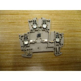 Weidmuller 1022600000 Terminal Block WDK 2.5 2D (Pack of 18)
