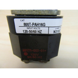 Allen Bradley 800T-PAH16G Pushbutton Green - Used