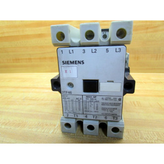 Siemens 3TF4622-0AR0 Contactor 3TF46 Cracked Housing - Used