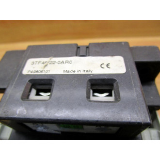 Siemens 3TF4622-0AR0 Contactor 3TF46 Cracked Housing - Used