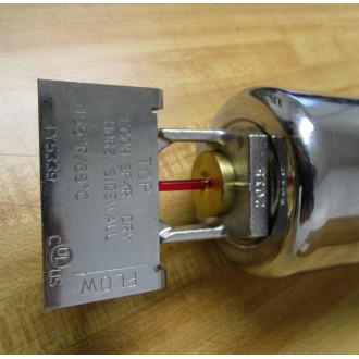Tyco Fire Protection DS3 HSW DEEP ESC 3MM 155 CHROME Automatic Sprinkler TY5339