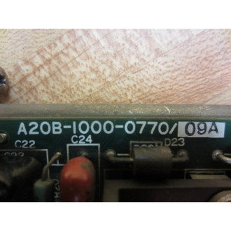 Fanuc A20B-1000-0770 Power Unit A20B-1000-0770-01 A20B-1000-077009A. - Used