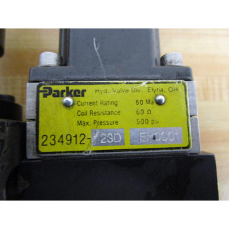 Parker EHD31VJ1C411 Proportional Valve 234912-23D - Used