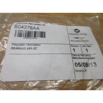 Markem-Imaje 685-2Z Bearing B04276AA (Pack of 4)