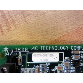 AC Technology 9933A-006 Circuit Board WDisplay 605-080H1 - Used