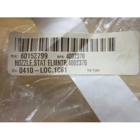 Simco 4002370 HE Static Control Nozzle - New No Box
