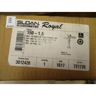 Sloan 180-1.5 Royal Manual Urinal Flushometer 18015