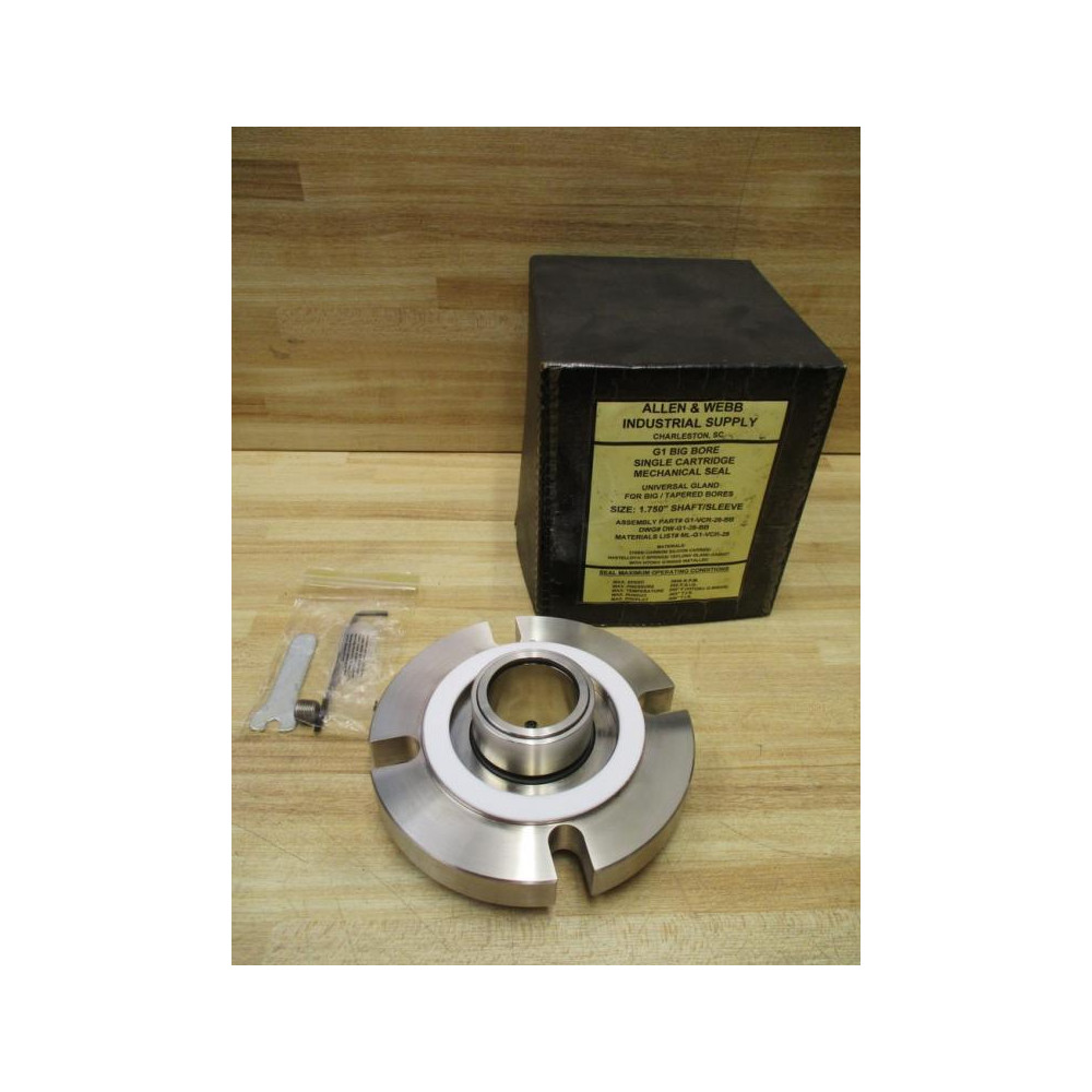 Hose & Equipment G1-VCR-28-BB Allen & Webb Mechanical Seal G1VCR28BB