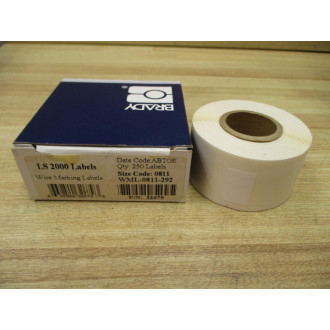 Brady WML-0811-292 LS 2000 Wire Marking Labels 32679