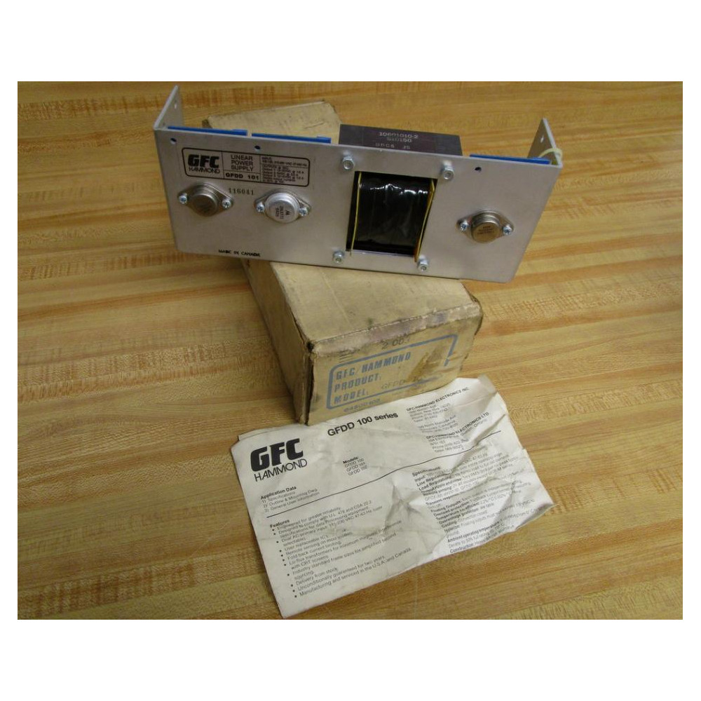 GFC Hammond GFDD 101 Linear Power Supply GFDD101