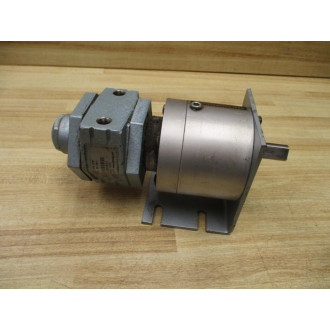 Gast 1UP-NRV-16-GR11 Air Gear Motor 4Z412 - Used