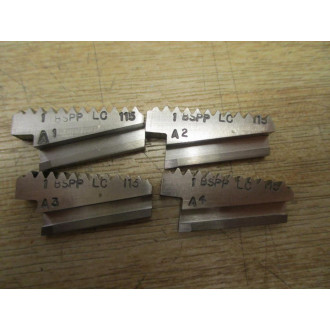 Quality Chaser 1"-11 BSPP LC HSS Chaser Set 1 BSPP LC 115