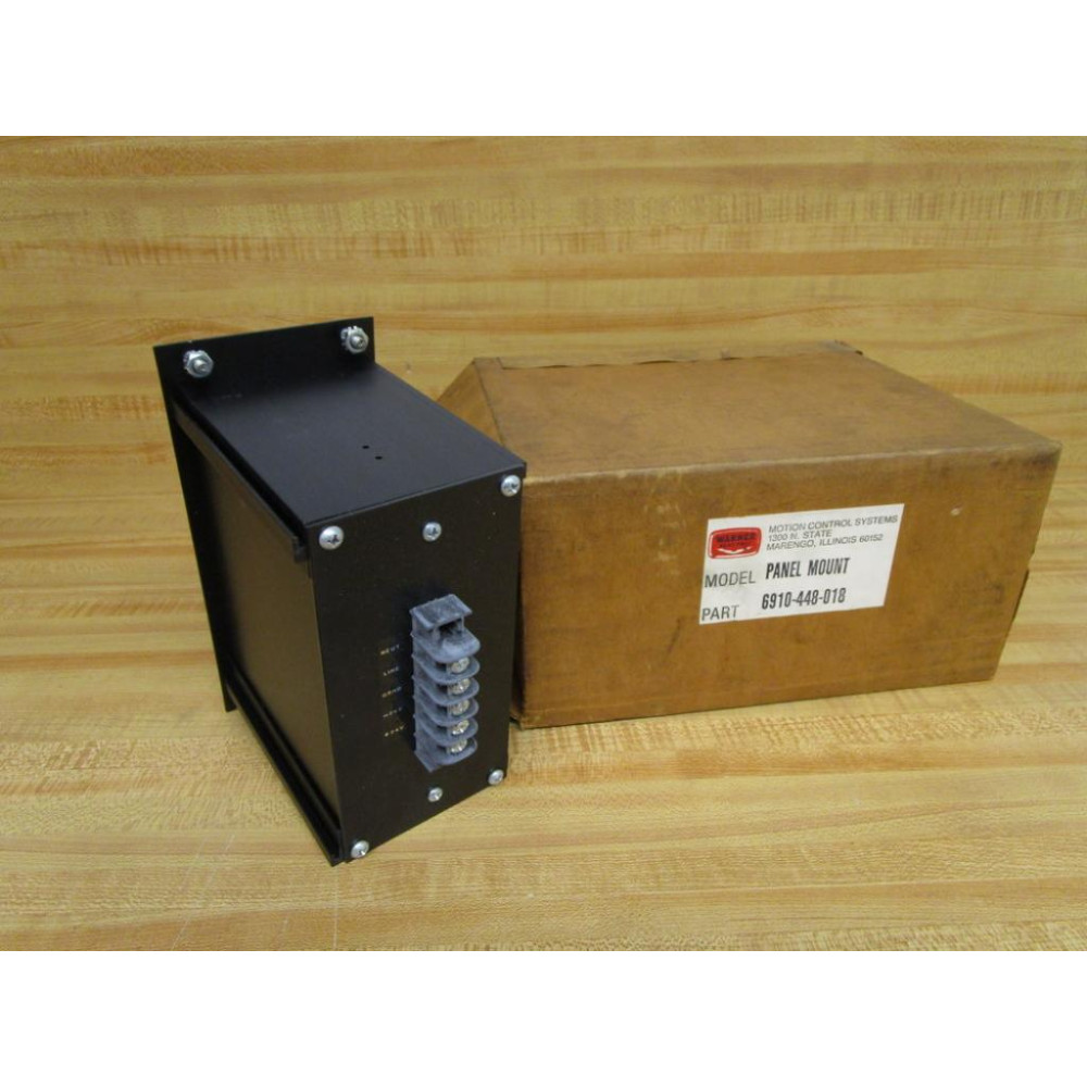 Warner Electric 6910-448-018 Panel Mount 6910448018 5  Terminals Warner Electric 6910-448-018 Panel Mount 6910448018 5  Terminals