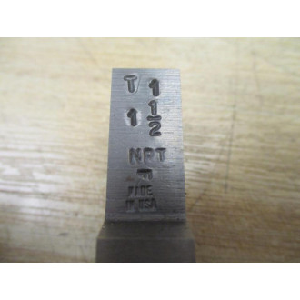 T 1 12 NPT F High Speed Steel Chaser Set 2-14C - New No Box